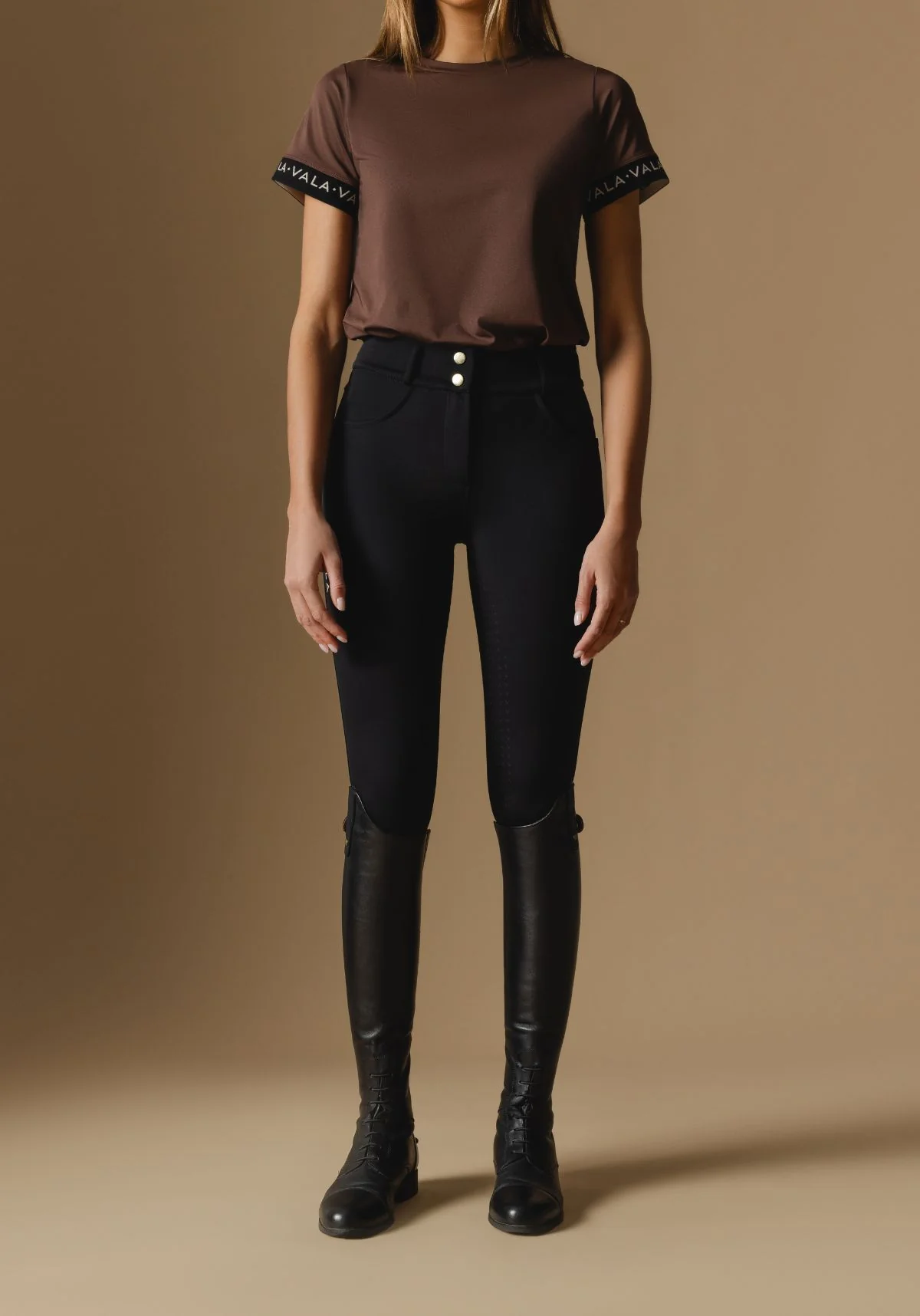 VALA Training Tee - Chocolate - Image 6