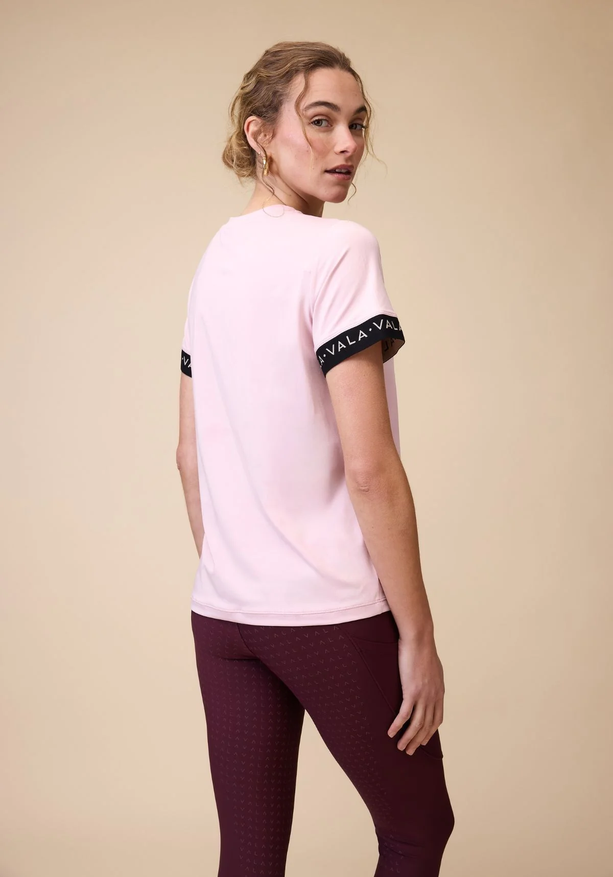 VALA Training Tee - Pastel Pink - Image 6